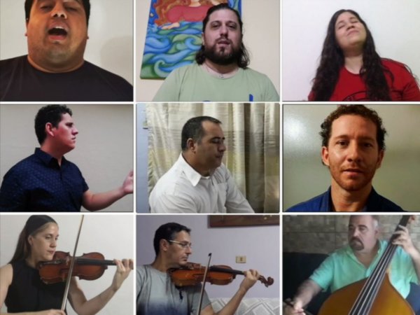 Cantantes y músicos del IMA graban Aleluya como mensaje de esperanza