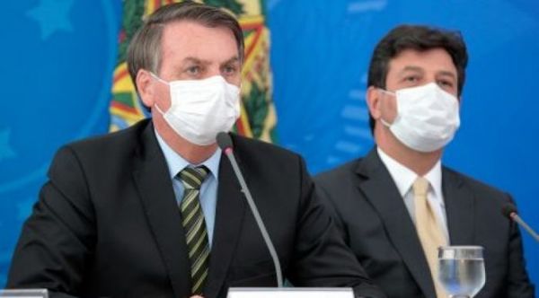 Brasil llega a 553 muertes por coronavirus en medio de polémica entre Bolsonaro y su ministro de Salud