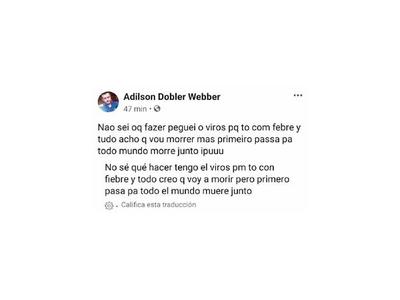 Joven amenaza con  contagiar el Covid-19 y Fiscalía lo imputa