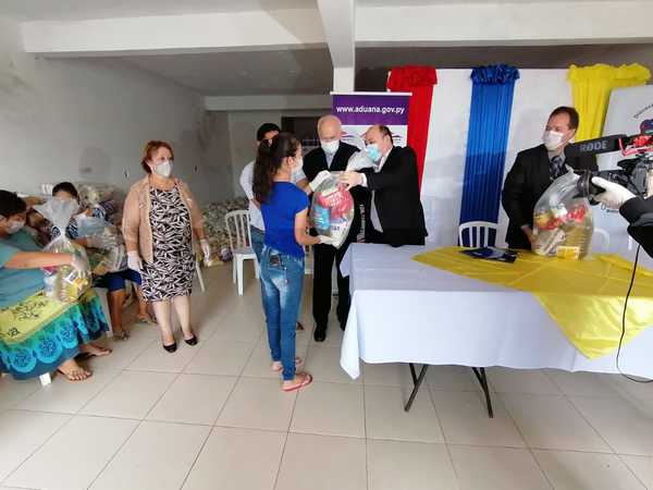 Pastoral Social de Diócesis de San Lorenzo recibió 8.500 kgs de alimentos » San Lorenzo PY