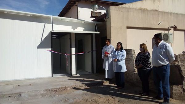 Hospital de Roque Alonso inauguró área para casos respiratorios