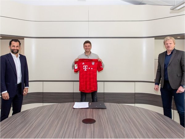 El Bayern Múnich prolonga el contrato a Thomas Müller