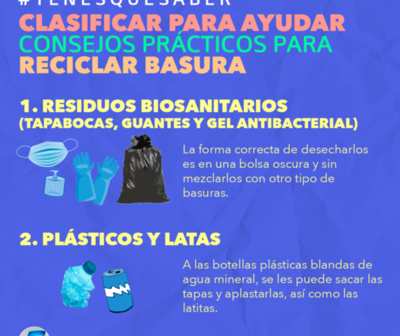 Clasificar para ayudar: Consejos prácticos para reciclar la basura