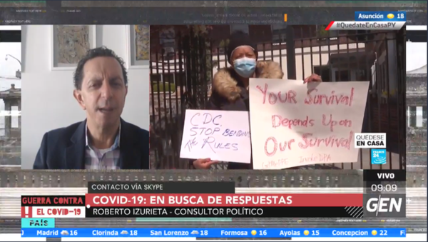 HOY / Roberto Izurieta, consultor político, sobre la situación del coronavirus en Estados Unidos
