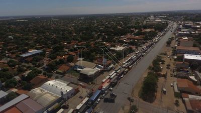 Transchaco: Fila de vehículos llega a 3 kilómetros tras 6 horas de controles