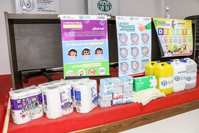 Ministerio de la Niñez recibe importante donación de kits de higiene