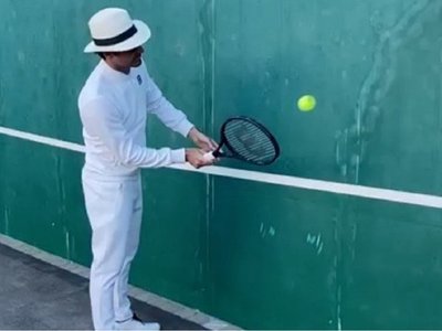 El desafío de Federer a Nadal, Djokovic y Cristiano