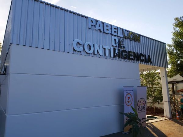 Tras 21 días de construcción, habilitan pabellón de contingencia en CDE