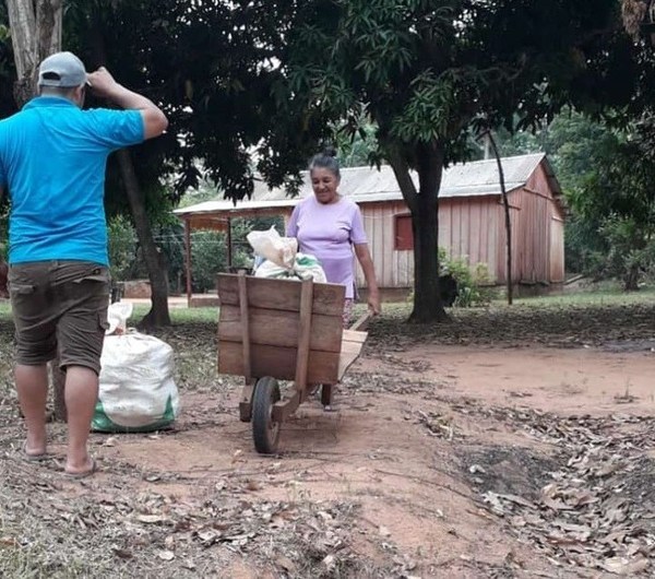 Pobladores de Canindeyú enviarán alimentos para familias vulnerables de Asunción - Paraguay Informa