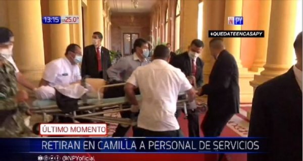 Funcionario se descompensó en Palacio de López | Noticias Paraguay
