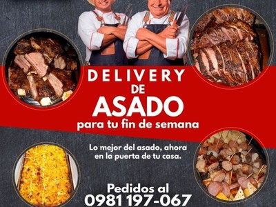 En esta semana santa llegó asado delivery, con 'Asado Benítez'