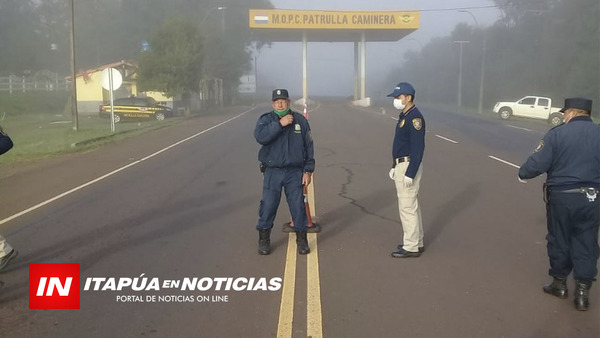 NUEVO PUESTO DE CONTROL SANITARIO EN TRINIDAD Y CORONEL BOGADO.