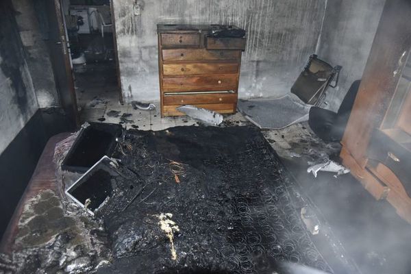 Fuego en colchón originó incendio en una vivienda de San Lorenzo  - Nacionales - ABC Color