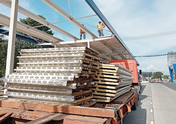 Demolición de paradas tiene avance del 50% - Economía - ABC Color