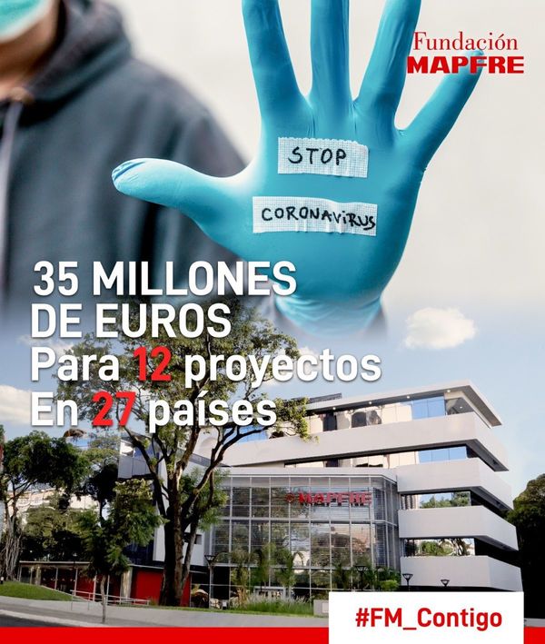 Fundación Mapfre donará 6.000 millones de guaraníes para la lucha contra el coronavirus
