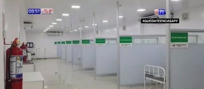 Pabellón de contingencia es construido en 21 días | Noticias Paraguay