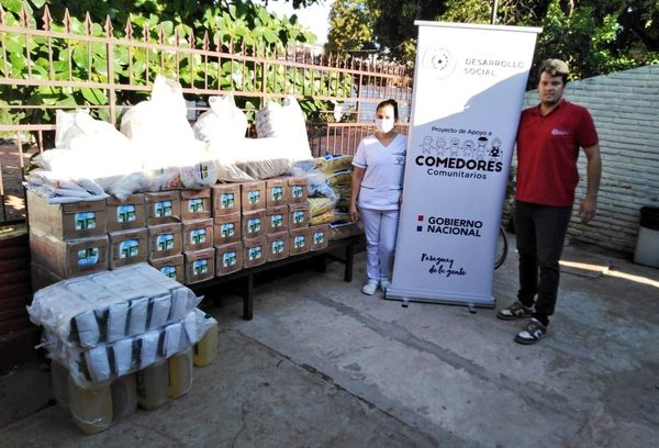 Programa de apoyo a comedores comunitarios entregó más de 35.000 kg de alimentos