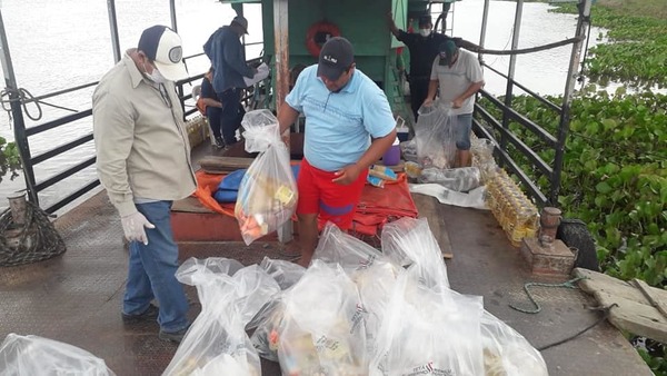 Puerto Casado: Vecinos reclaman que víveres no condicen con el valor de Gs 500.000
