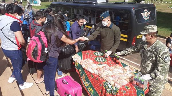 Tras cuarentena, 73 compatriotas regresan a casa - Nacionales - ABC Color