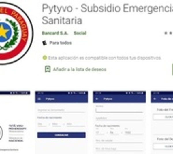 Web y app del programa Pytyvõ están saturadas - Paraguay.com