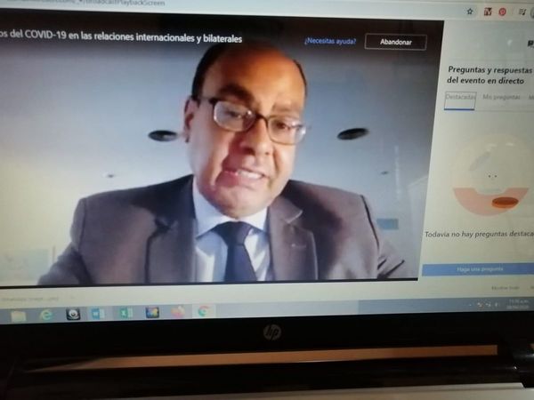 Nuevo embajador de Brasil en el país es protagonista de un webinar