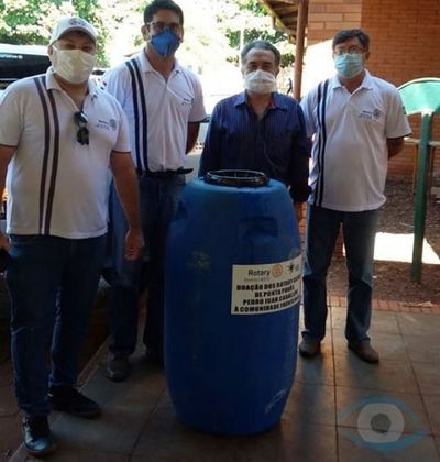 Donan alcohol al Hospital Regional