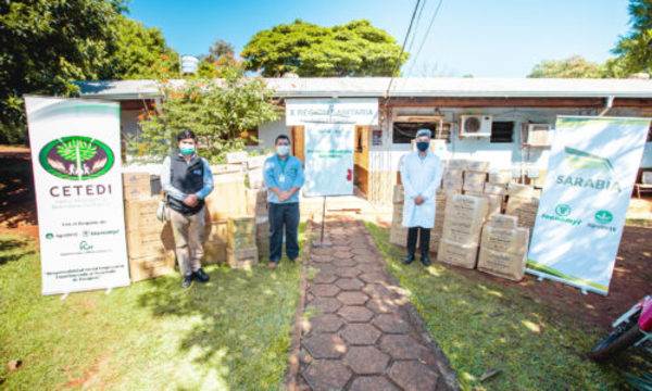 » El Grupo Sarabia donó kits de seguridad para el uso de los médicos