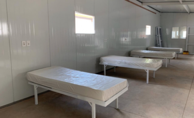 HOY / Continúan tareas de equipamiento de los hospitales de contingencia