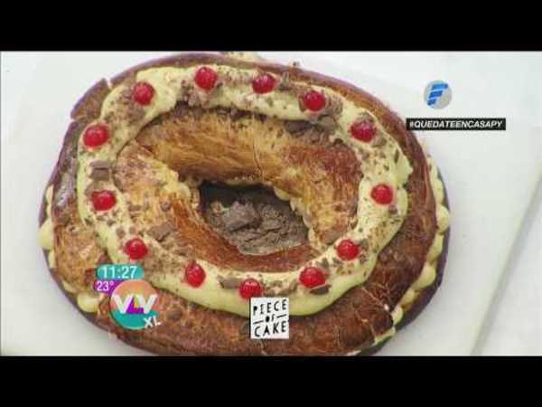 Rosca de Pascua con crema pastelera | Recetas en Vive la Vida XL