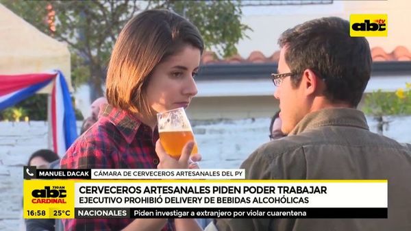 Cerveceros artesanales piden poder trabajar - ABC Noticias - ABC Color