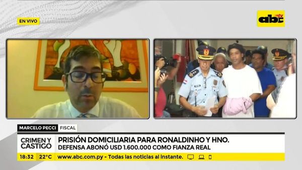Prisión domiciliaria para Ronaldinho y su hermano - Crimen y castigo - ABC Color