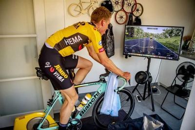 Ciclismo virtual en tiempos de confinamiento - Polideportivo - ABC Color