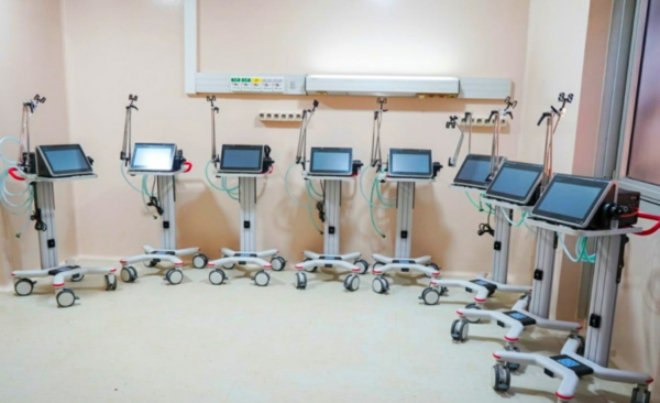 HOY / Hospital de Itauguá recibe equipos para atención a cuadros respiratorios