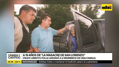 A 19 Años de la masacre de San Lorenzo - Crimen y castigo - ABC Color