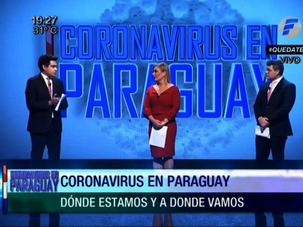 Coronavirus en Paraguay se  emitirá de nuevo el  domingo