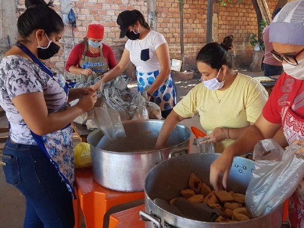 Chipa solidaria para los  afectados por la cuarentena en Alto Paraná