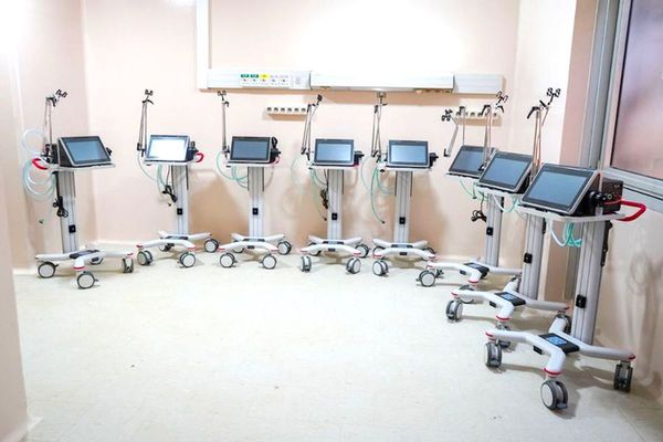 Hospital de Itauguá recibe 8 respiradores