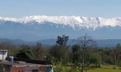 Baja la contaminación y el Himalaya reaparece en el horizonte