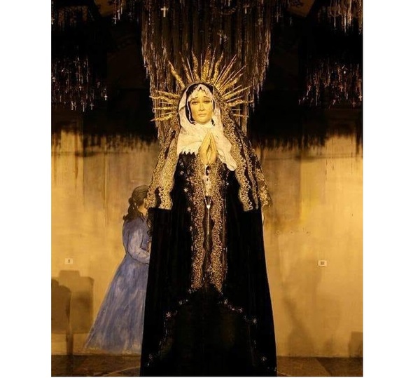 La Virgen de los Dolores, la obra hecha este año por Koki Ruiz