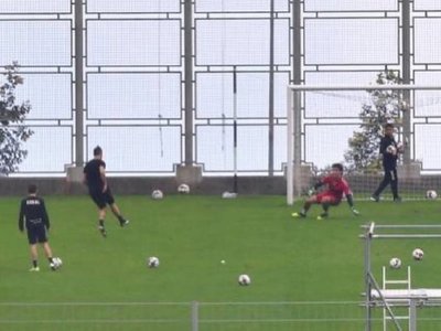 Cristiano Ronaldo vuelve a entrenar donde se inició en el fútbol