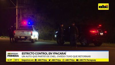 Estricto control en Ypacaraí - ABC Noticias - ABC Color