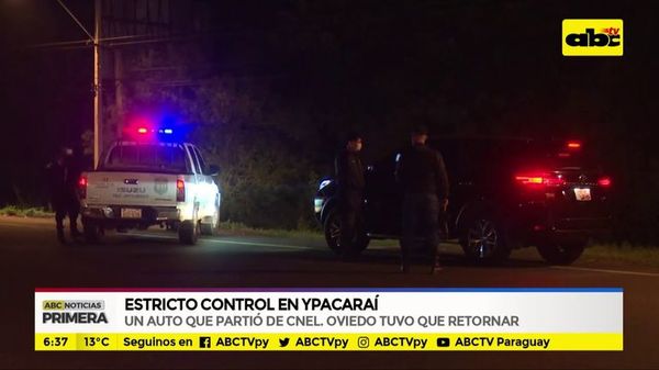 Estricto control en Ypacaraí - ABC Noticias - ABC Color