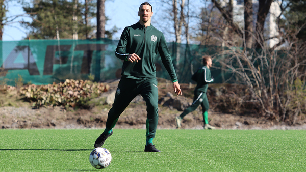 Ibrahimovic se moviliza en el Hammarby de Suecia