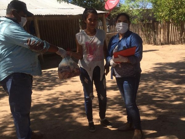 Ganaderos solidarios donan carne a familias necesitadas del Chaco