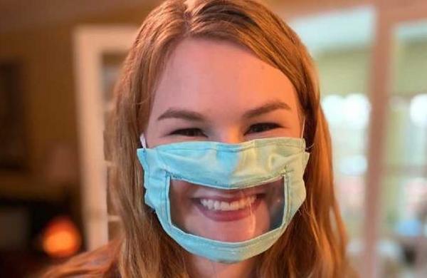 Estudiante fabrica mascarillas transparentes pensadas en el lenguaje de señas - C9N