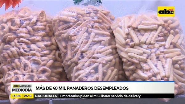 Más de 40.000 panaderos desempleados - ABC Noticias - ABC Color