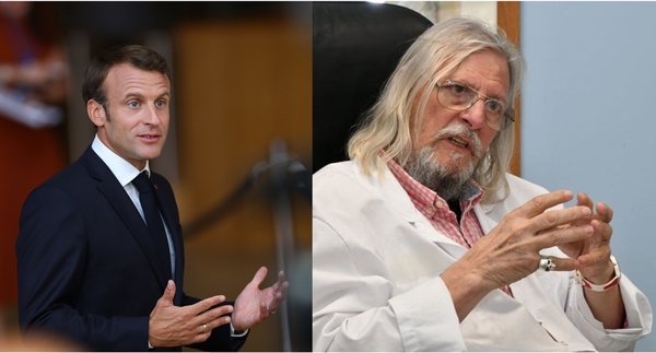 Macron visita a Didier Raoult, el polémico doctor que trata la COVID-19 con cloroquina