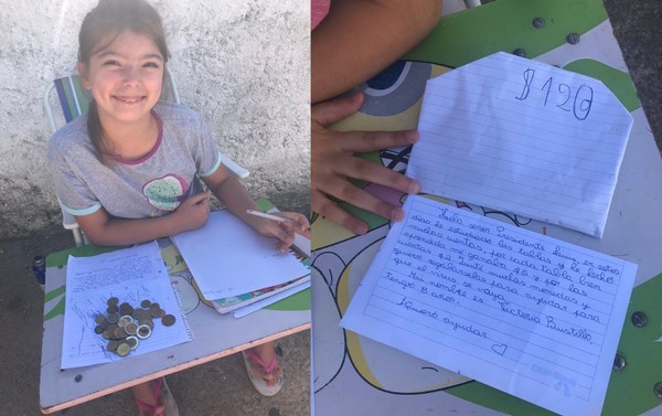 Uruguay: niña de 8 años dona sus “ahorros” para que el coronavirus “se vaya” - ADN Paraguayo