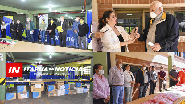 EN LA SEMANA SE RECIBIERON VARIAS DONACIONES MILLONARIAS PARA SALUD.