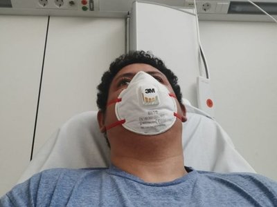 Paraguayo internado en España por coronavirus: "No tomen en joda esto, mis amigos"